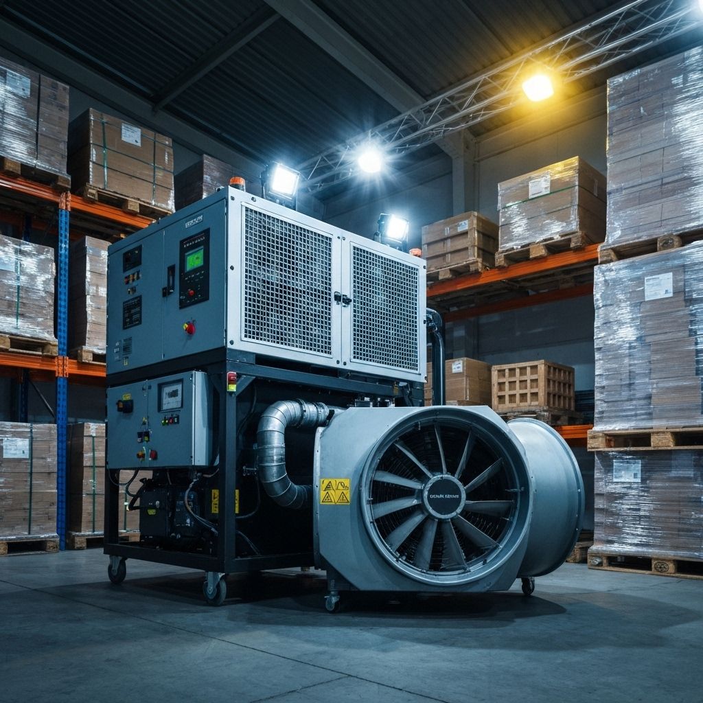 Structural drying equipment